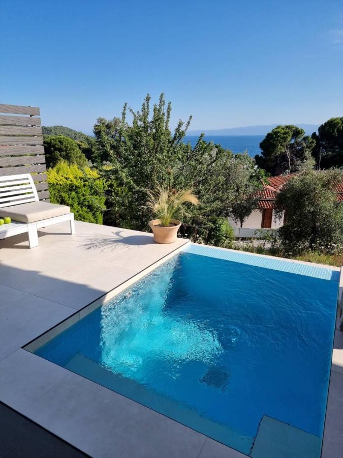 Stone Build Suite With Private Pool Kolios Dış mekan fotoğraf